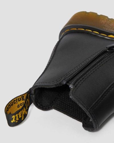 Botas Chelsea Dr Martens Junior 2976 Softy T Cuero Para Niños DR4267T